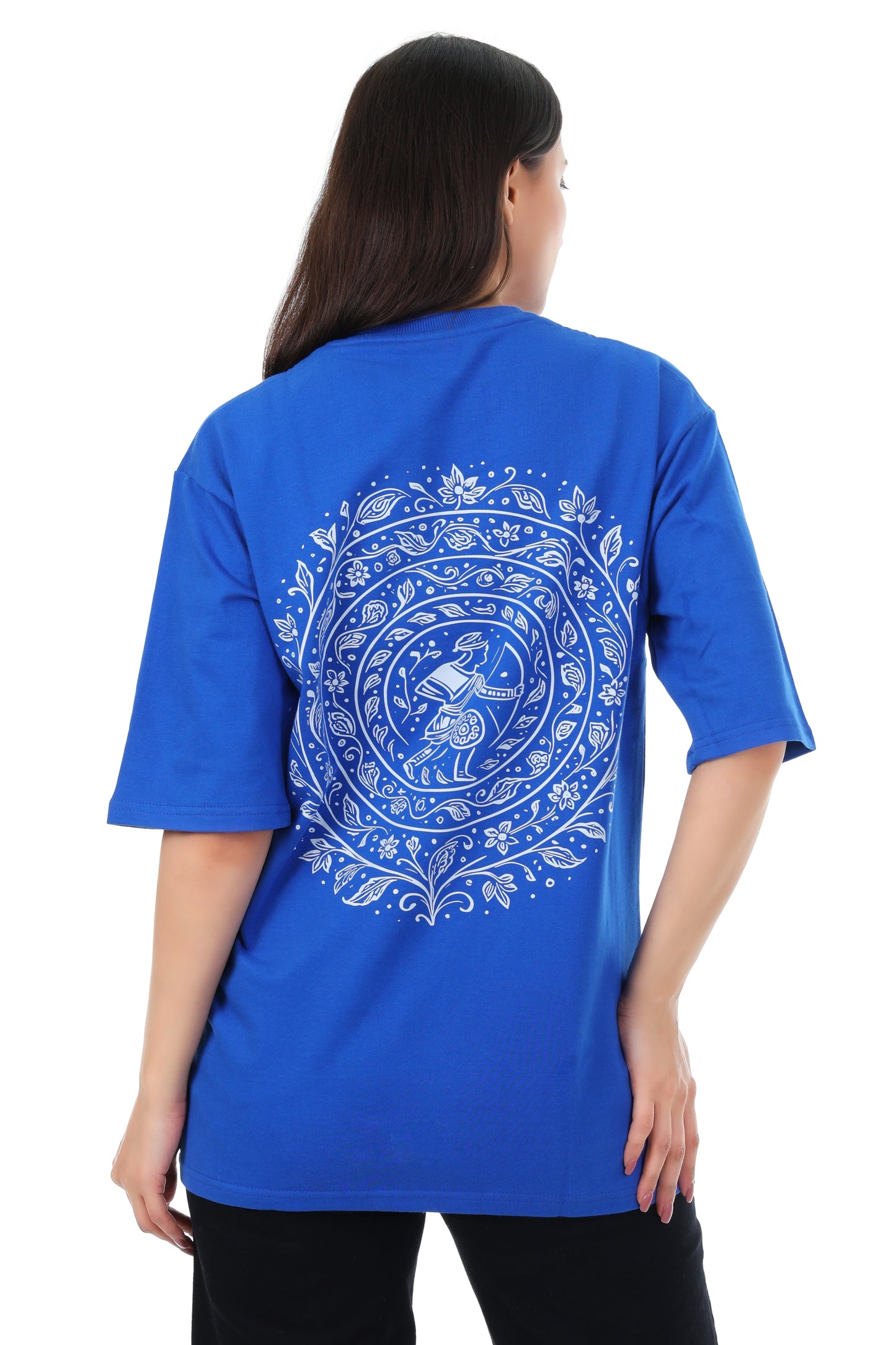 Mandala Artwork Oversized Tshirt (28% off)