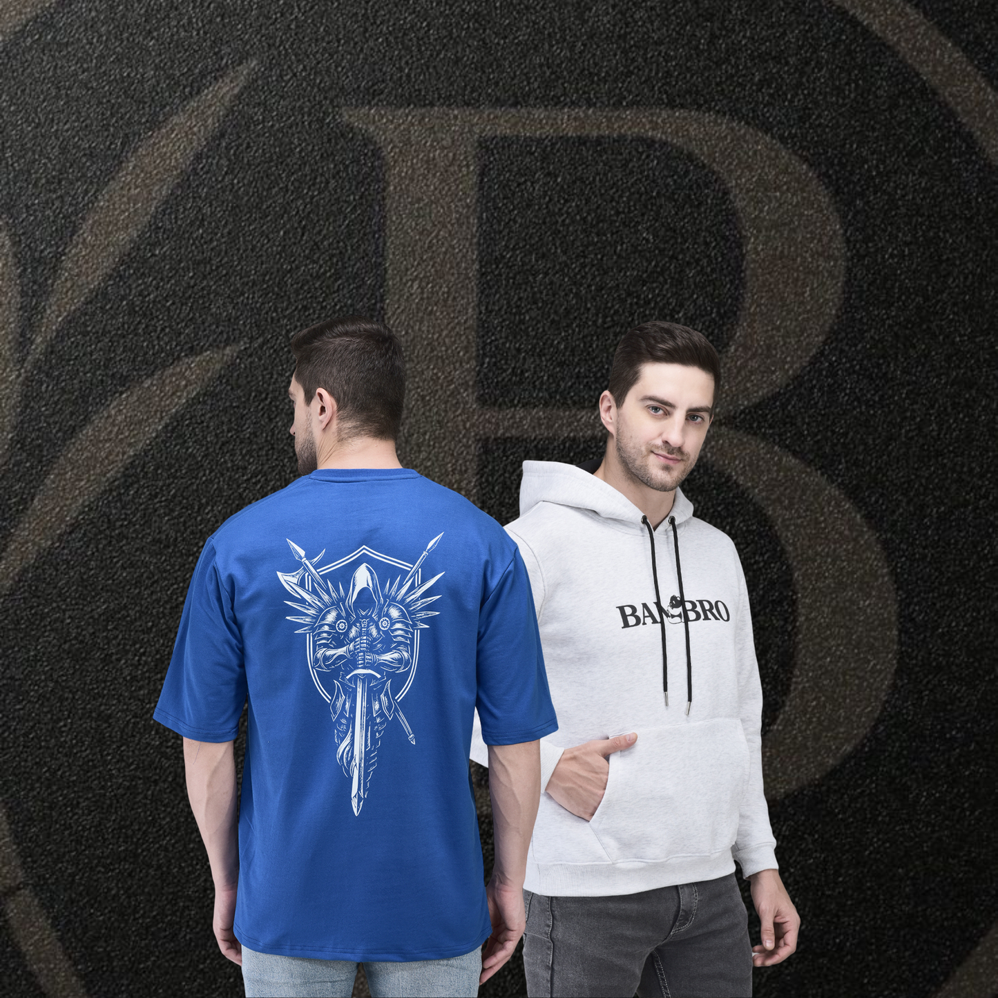 Hoodie + 2 Oversized Tshirts Combo @1699