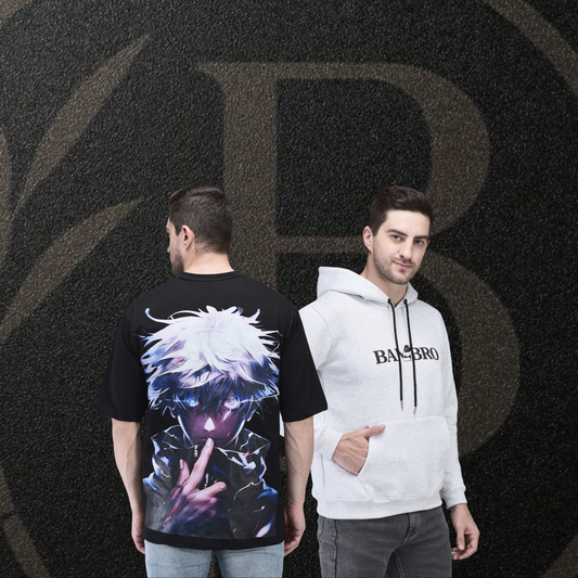 Hoodie + Free Oversized Tshirt @1399